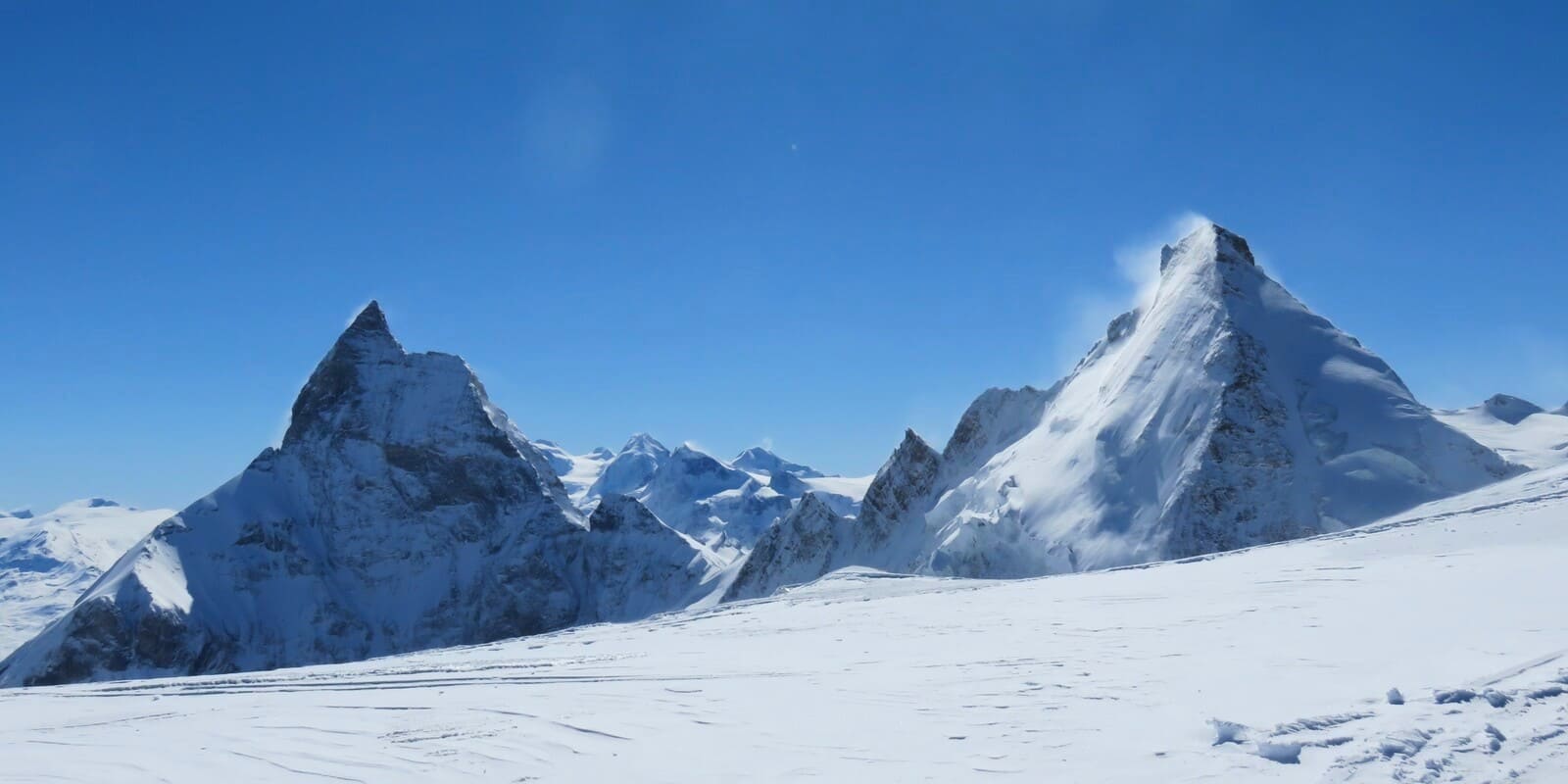 Guide raid skis Arolla Zermatt