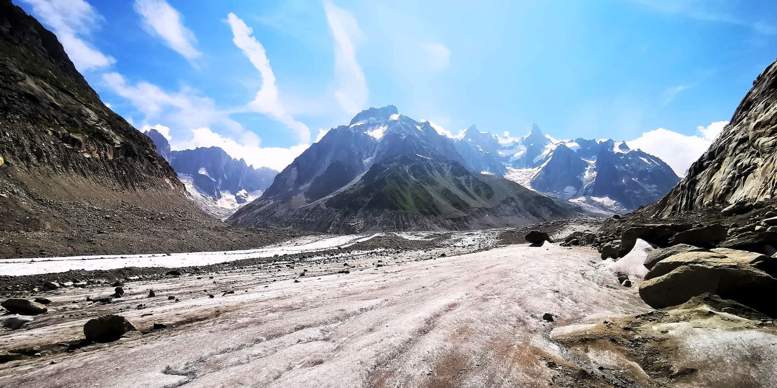 Initiation avec un guide sur la Mer de Glace