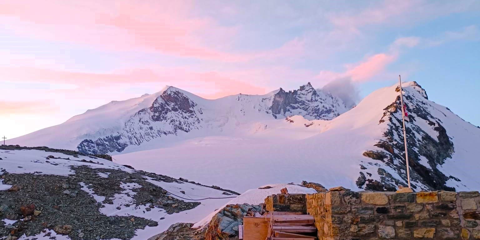 Un 4000 à Zinal : le Bishorn Un 4000 à Zinal : le Bishorn