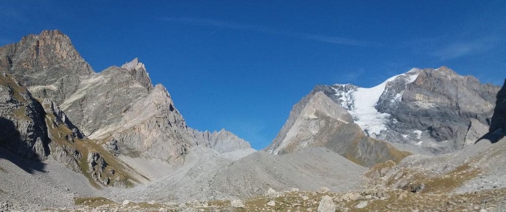 Avec un guide à la Grande Glière - Massif de la Vanoise Grande Glière - Massif dde la Vanoise