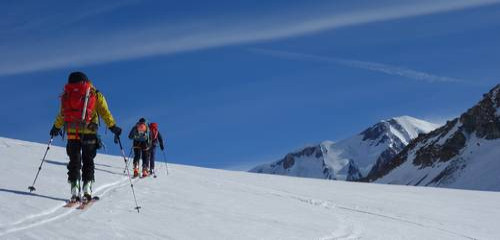 Les Dômes de Miage et le Mont-Tondu à skis en 5 jours