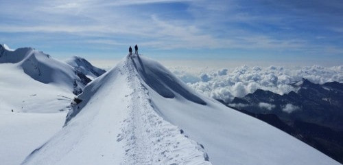 Breithorn Castor Pollux : les 4000 du Val d'Ayas 2 jours