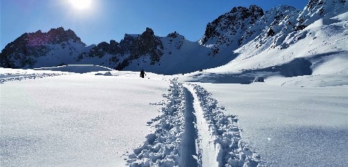 Ski de randonnée initiation dans le Val Montjoie sur 2 jours
