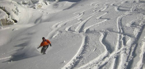 Glacier de Toule à ski