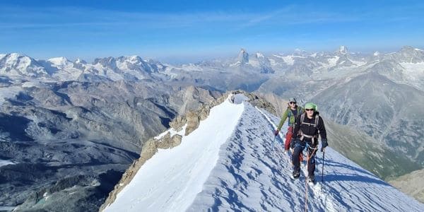 4000 de Saas-Fee | Alphubel par l’Eisnase 4206m