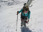 Ski de randonnée à Chamonix - traversée Crochues - Bérard