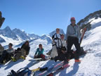 Ski de randonnée à Chamonix - traversée Crochues - Bérard