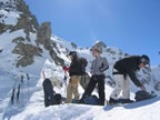 Ski de randonnée à Chamonix - traversée Crochues - Bérard