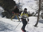 Ski de randonnée à Chamonix - traversée Crochues - Bérard