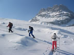 Découverte du Ski de randonnée à Mayères - Sallanches