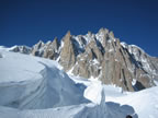 Ski de randonnée au col d'Entrèves et à la vallée blanche