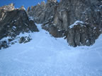 Ski alpinisme traversée de la brèche Puiseux