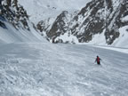 Ski alpinisme traversée de la brèche Puiseux