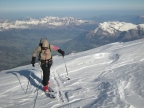 Mont-Blanc à ski