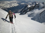 Mont-Blanc à ski