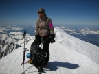 Mont-Blanc à ski