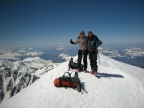 Mont-Blanc à ski