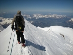 Mont-Blanc à ski