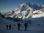 Raid à ski dans le massif Oisans - Ecrins