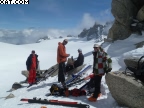 Raid à ski Argentière Trient