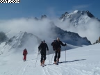Raid à ski Argentière Trient