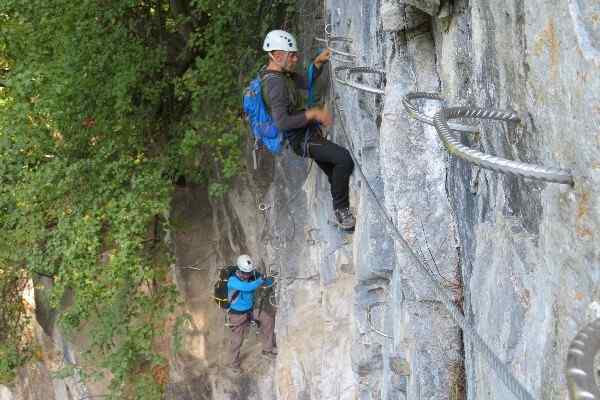 Via Ferrata du Parc Thermal de Saint-gervais-les-Bains