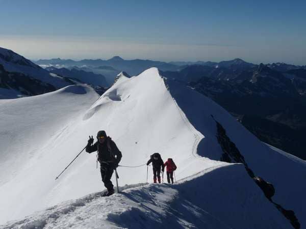 Traversée des 4000 du Mont-Rose en 5 jours