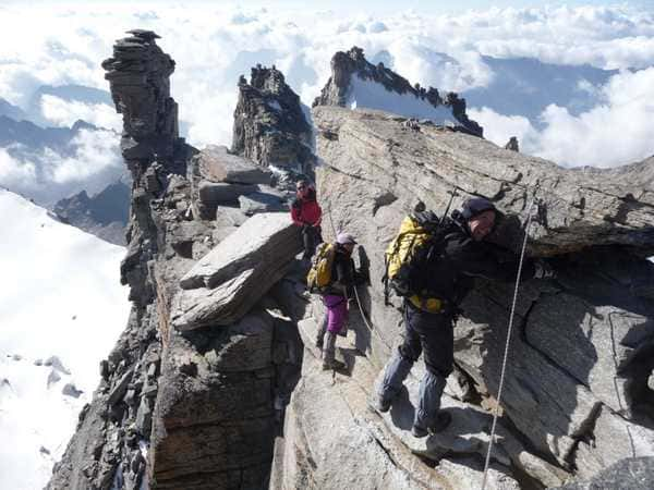 Gravir le Grand Paradis en 2 jours