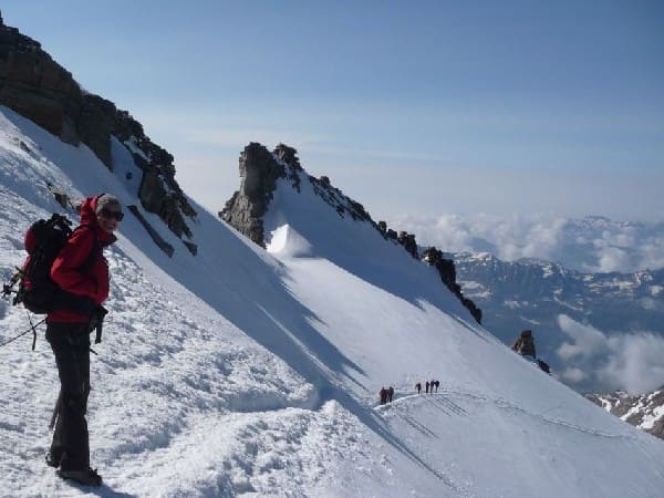 Besteigung des Gipfel des Gran Paradiso 4061 m - 2 Tage