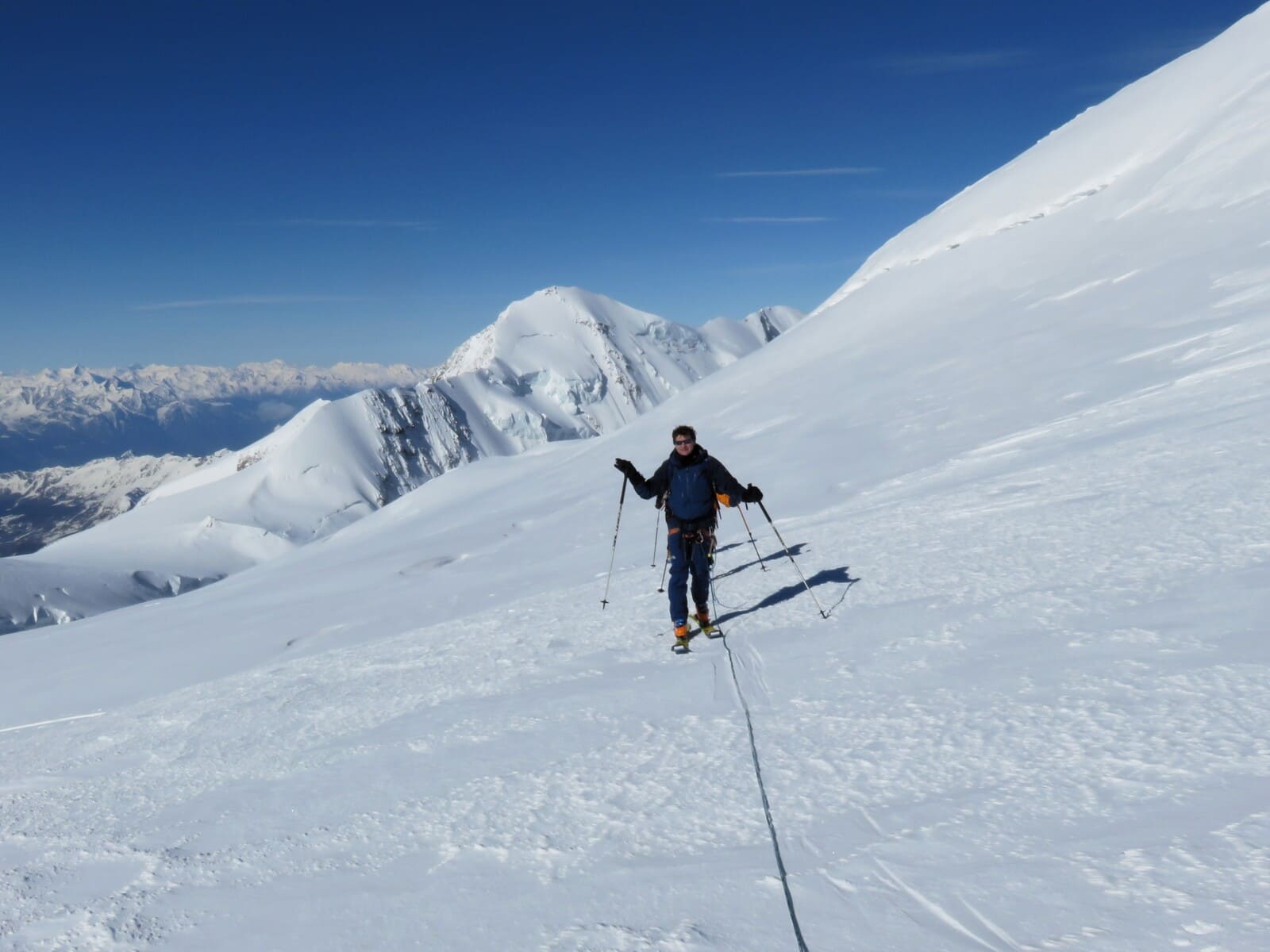 Ski de Rando au Mont Rose