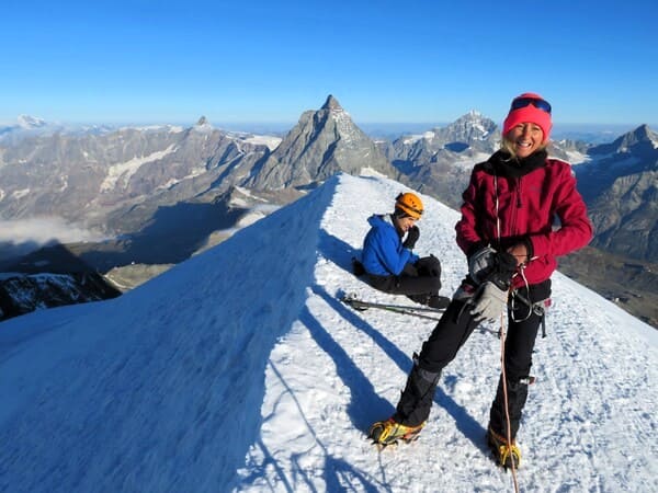 4000er Gipfel im Ayastal | Breithorn Pollux Castor