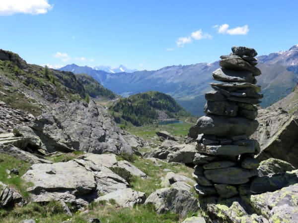 Wandern in Val d'Ayas - Champoluc - Aoatatal