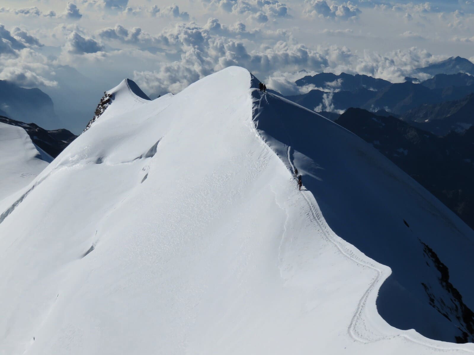 Besteigung des Gipfel Castor 4228 m - 2 Tage