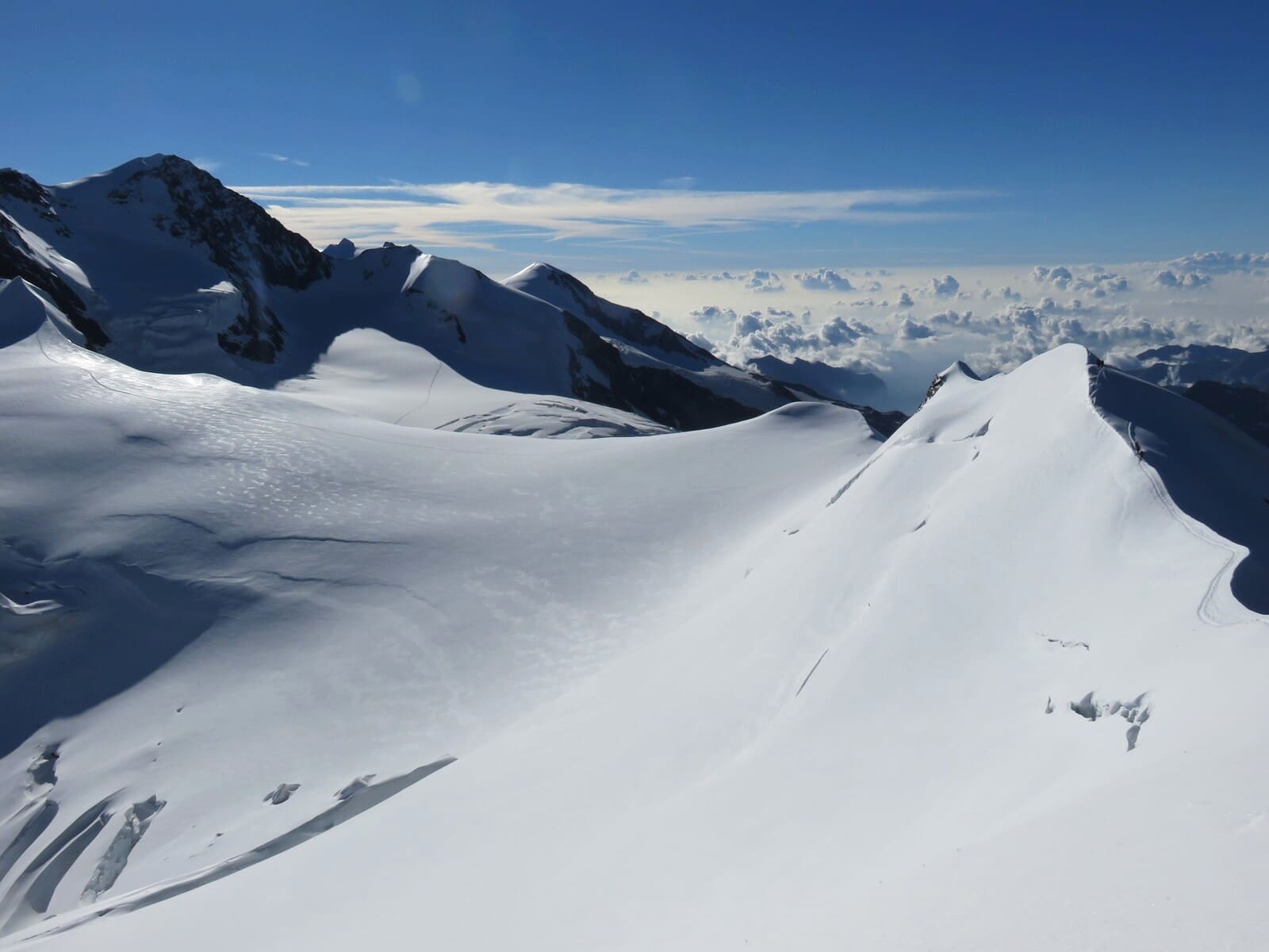 Besteigung des Gipfel Castor 4228 m - 2 Tage