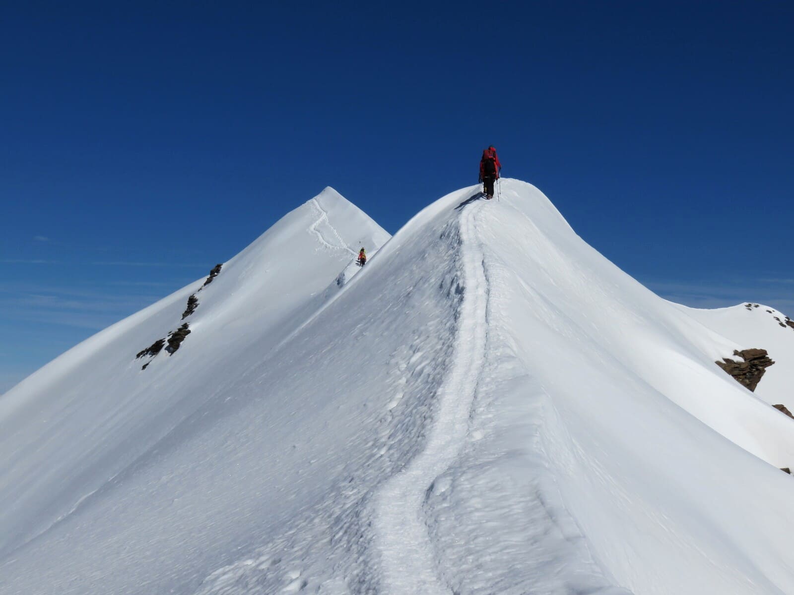 Besteigung des Gipfel Castor 4228 m - 2 Tage
