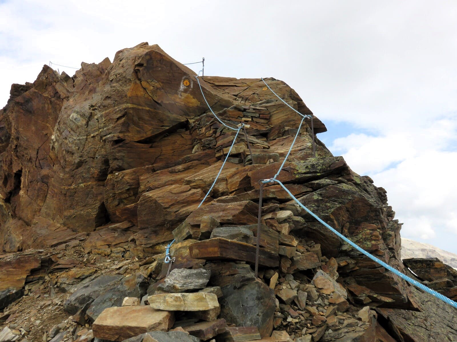 Besteigung des Gipfel Castor 4228 m - 2 Tage