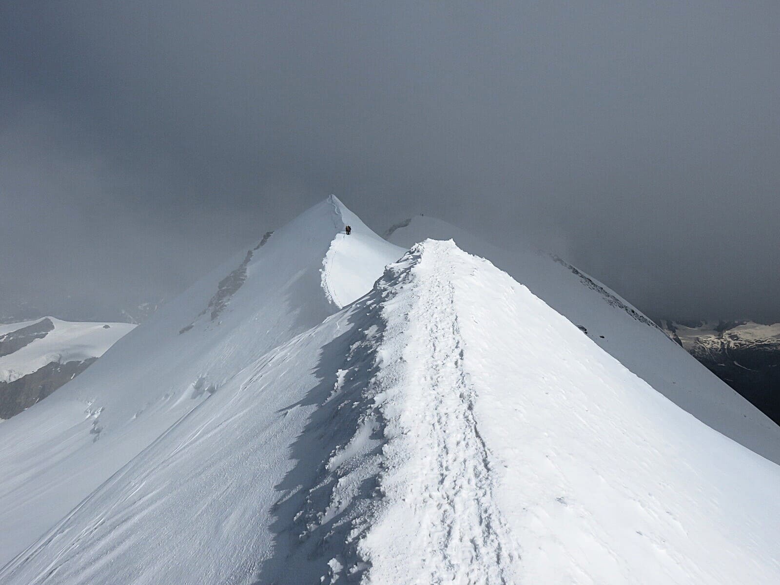 Besteigung des Gipfel Castor 4228 m - 2 Tage