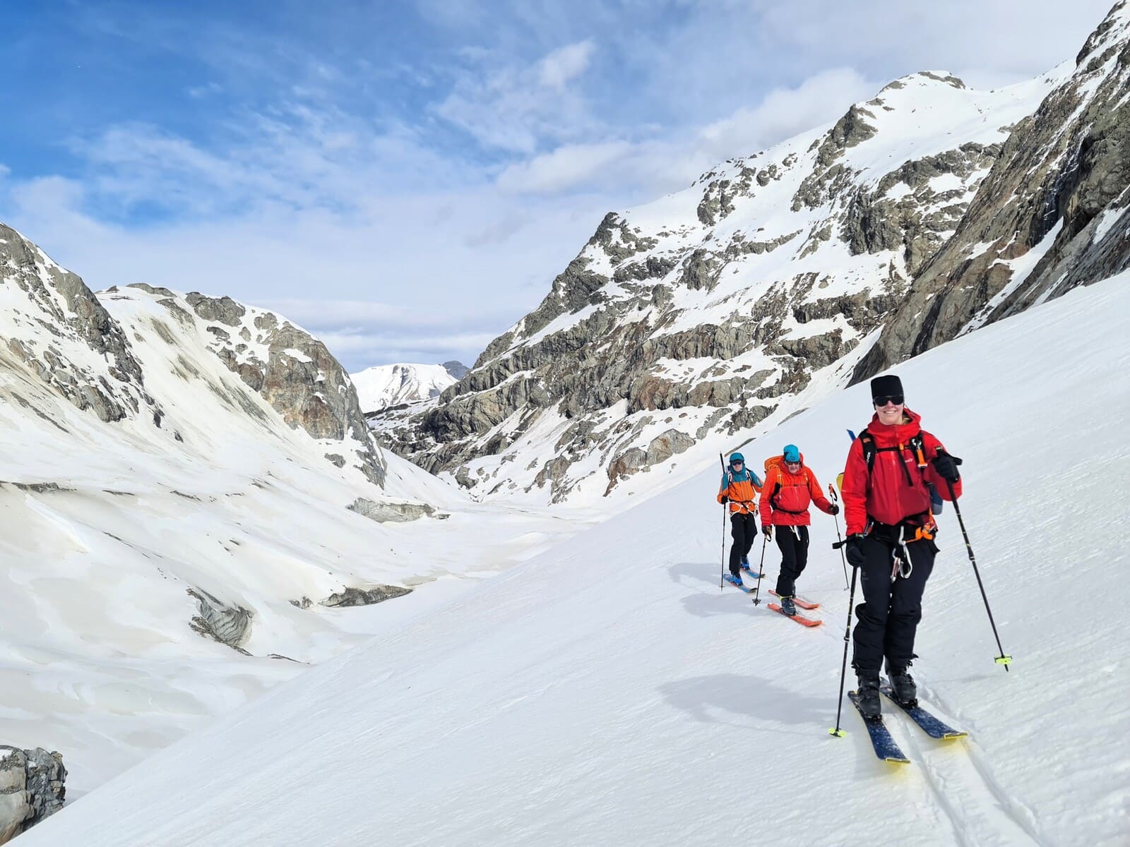 Guide raid ski domes miage contamines