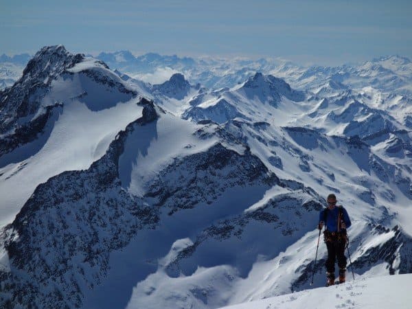 Guide raid ski domes miage contamines