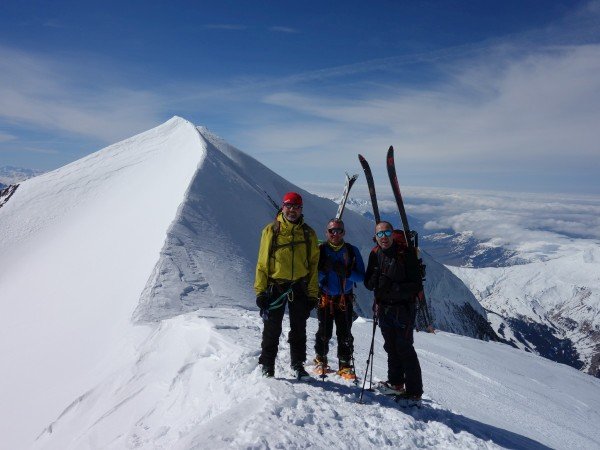 Guide raid ski domes miage contamines