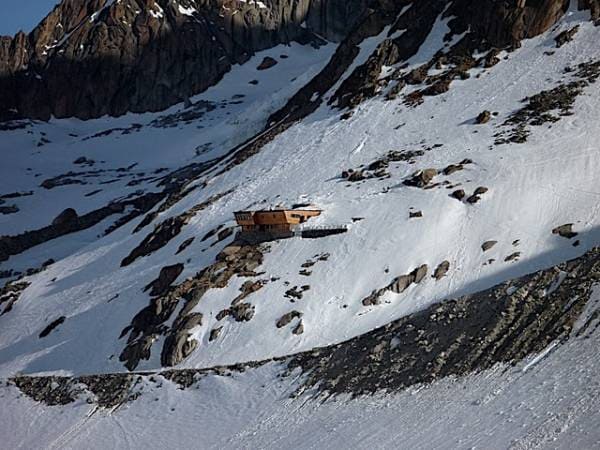 Nuit au refuge d'Argentière