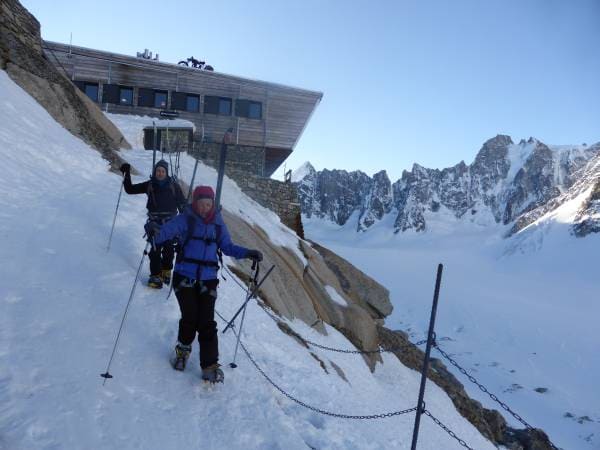 Nuit au refuge d'Argentière