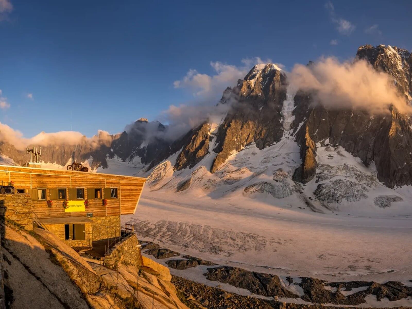 Nuit au refuge d'Argentière