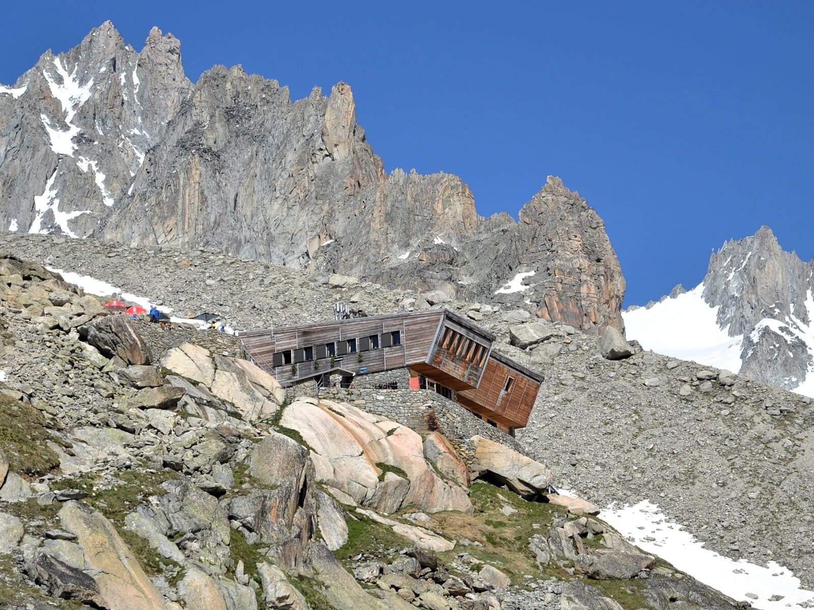 Nuit au refuge d'Argentière