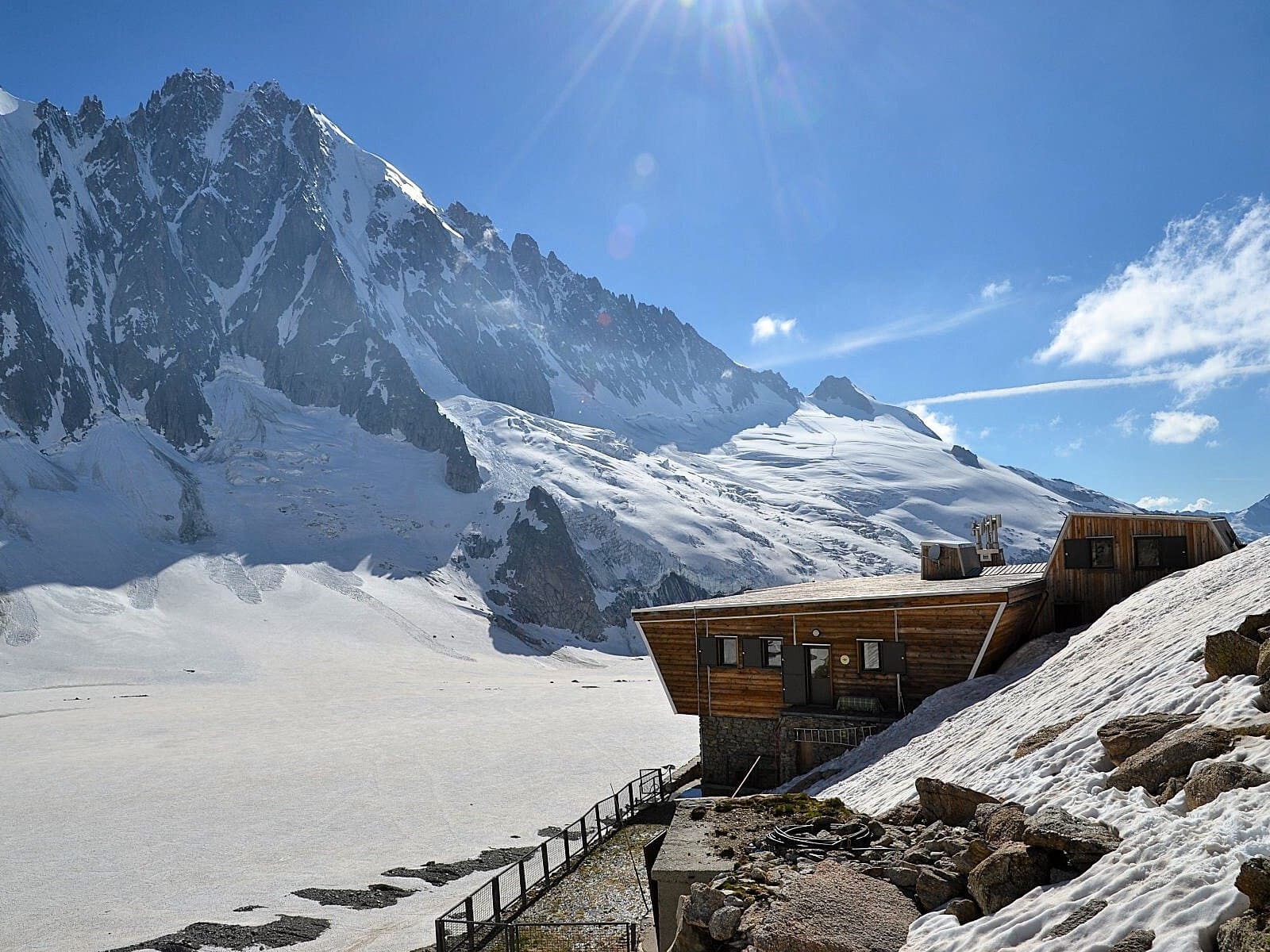 Nuit au refuge d'Argentière