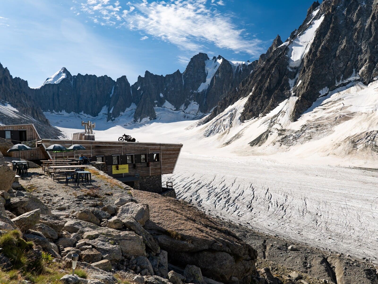Nuit au refuge d'Argentière