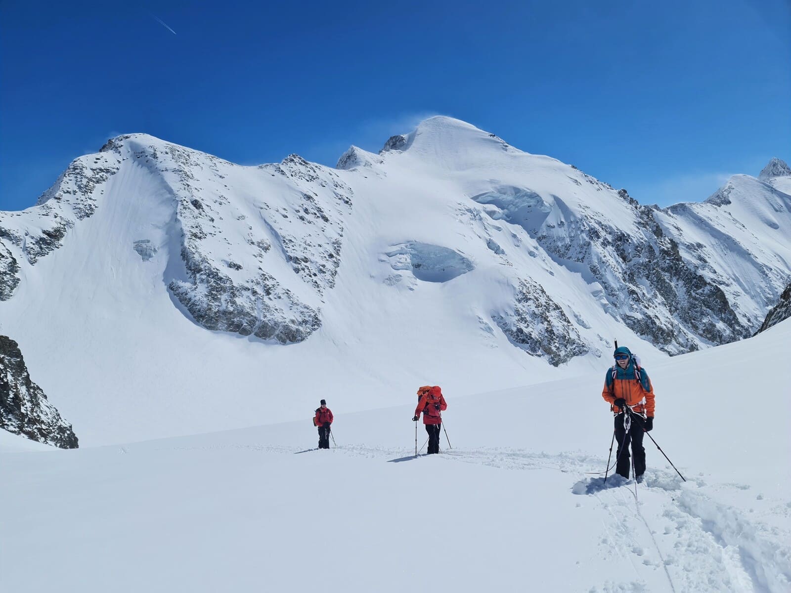 Guide raid ski domes miage contamines