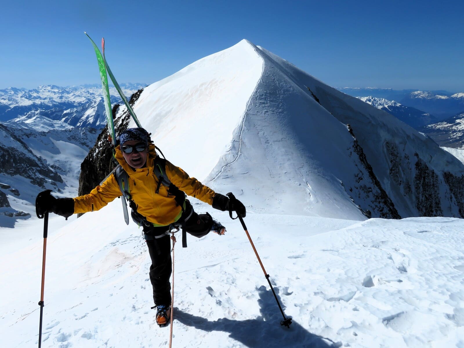 Guide raid ski domes miage contamines