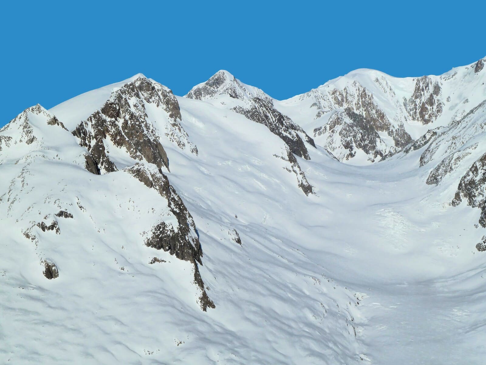 Guide raid ski domes miage contamines