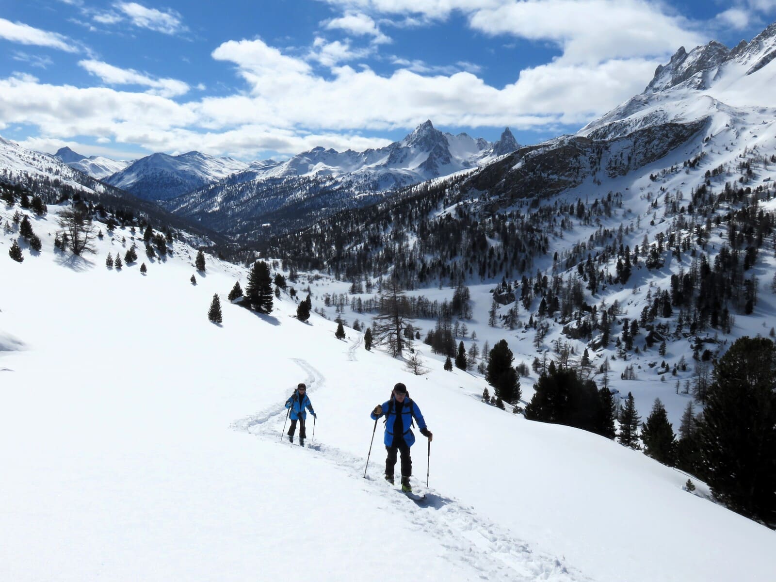 Guide raid ski Clarée Névache